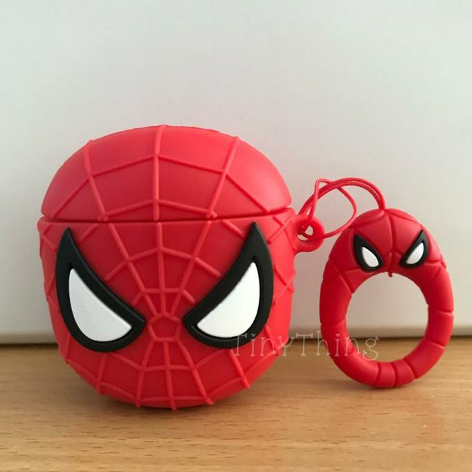 AIRPODS CASE LUCU/AIRPODS CASE MARVEL/AIRPODS CASE SILICON - SPIDERMAN