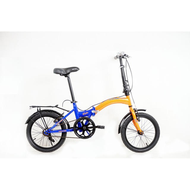 United Bike Sepeda Lipat Folding St 16-01Sp U Stylo16(20)Or-Bl