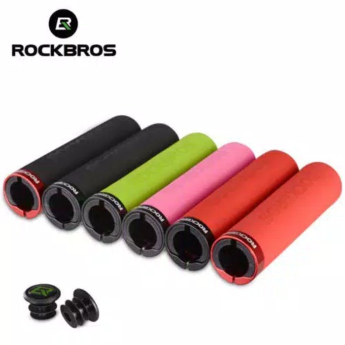 Grip Rockbros spons dengan lock pengunci handgrip rockbross handle mtb