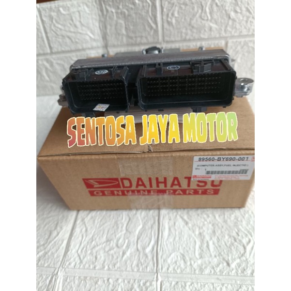 Ecu Computer Komputer Engine Mesin Toyota Agya Matic 1200Cc Original 89560-BY690