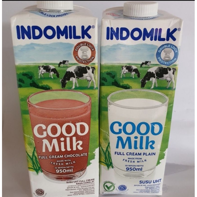 

BBC-> [1200GR] SUSU UHT "INDOMILK" 950ML