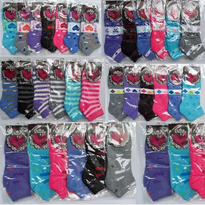 Kaos kaki pendek wanita dewasa || kaos kaki RANDOM