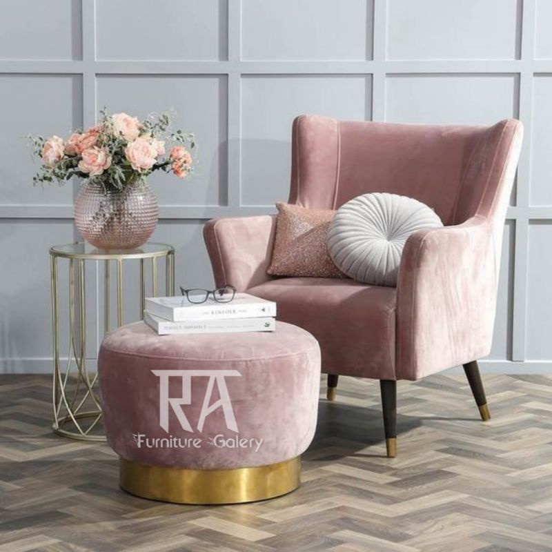 Sofa Wing chair classic mewah minimalis