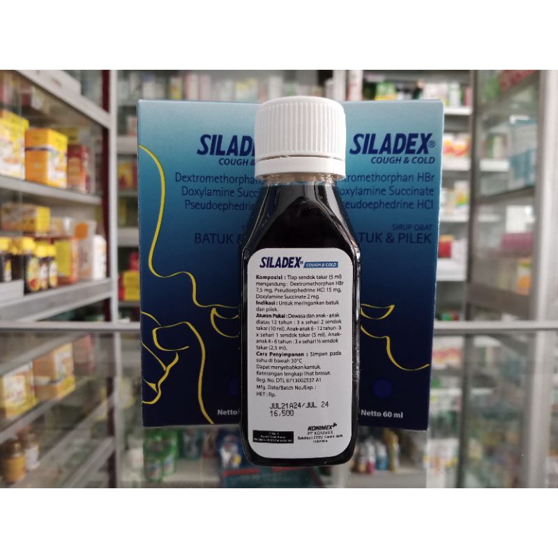 Siladex Cough &amp; Cold Sirup 60ml | Obat Batuk &amp; Pilek