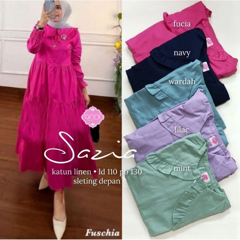 Sazia dress linen