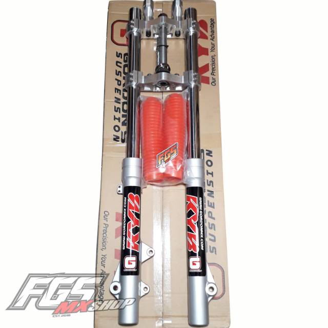 TELE KAYABA GORDON UKURAN 41 MM SHOCK DEPAN KAYABA GORDON 41 MM  KYB GORDON KLX CRF 150 L KYB 33MM