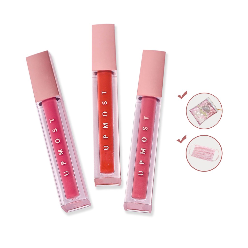 

Upmost Bundle of 3 - Airy Velvet Lipcreme - Set A (Free pouch + mask)
