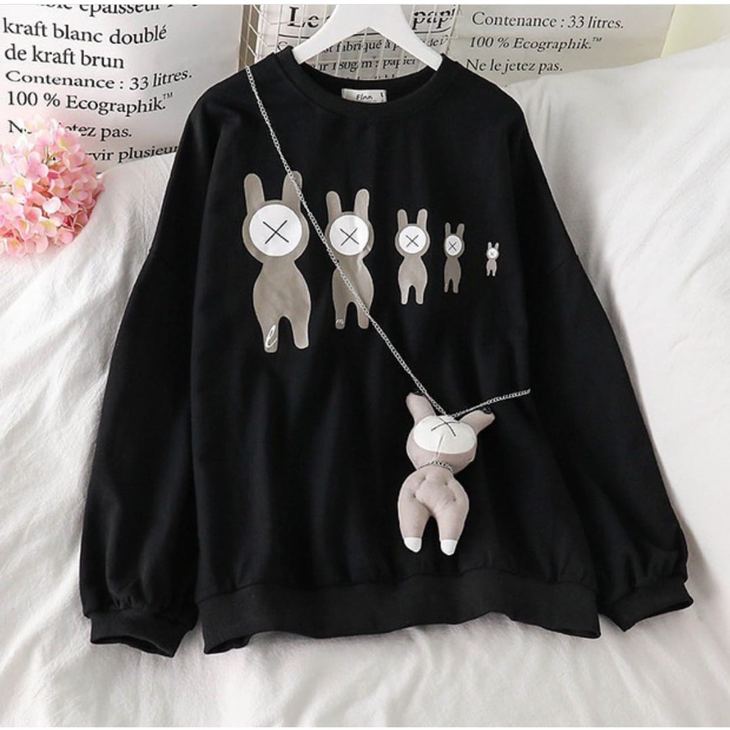 sweater oversize RUBBY SWEATER OVERSZIE sweater wanita oversize