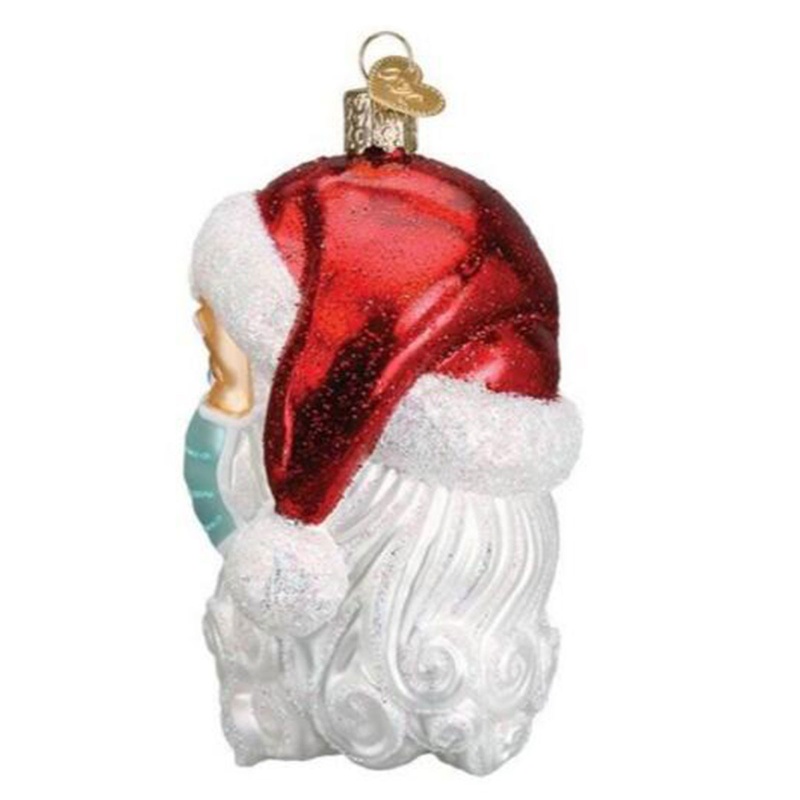 Siy Ornamen Gantung Bentuk Santa Claus Bahan Resin Untuk Dekorasi Pohon Natal