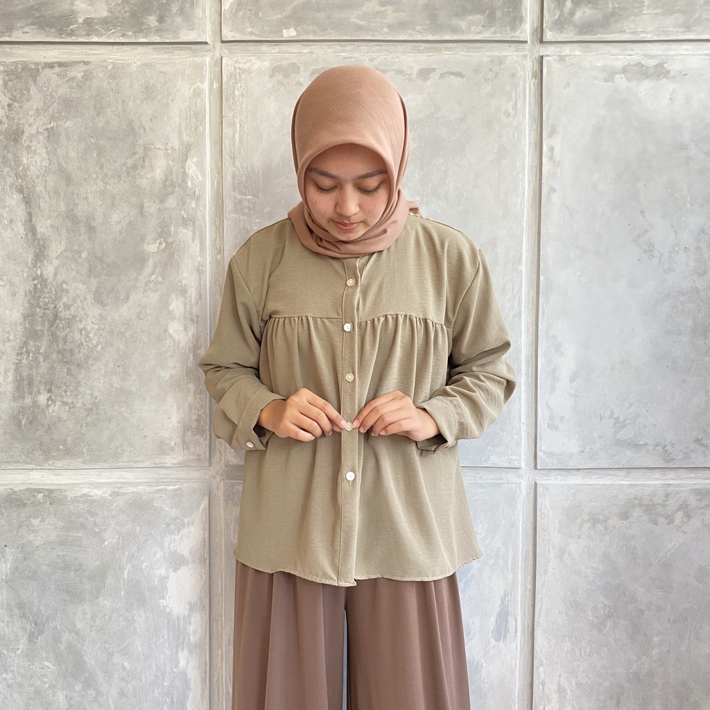 FLOWY BLOUSE CRINKLE AIRFLOW PREMIUM