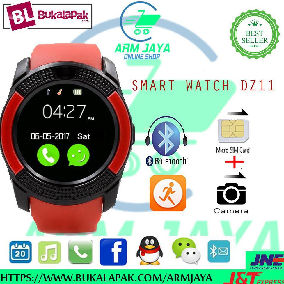 V8 Smartwatch Support Sim Gsm Nelpon Sms Internet Smart Watch Dz11 Ori Jam Tangan Hp For Android Ios