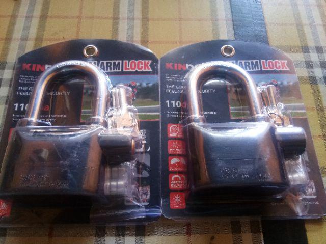 Gembok Alarm Kinbar / Gembok Anti Maling Alarm Lock