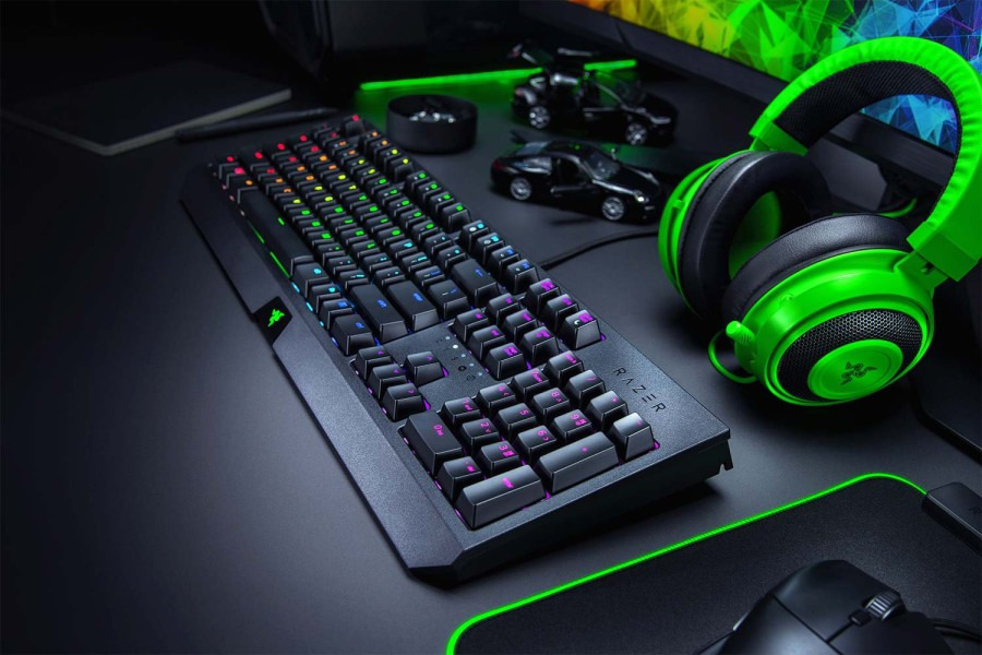 Keyboard Gaming RAZER BlackWidow Mechanical (Green Switch)