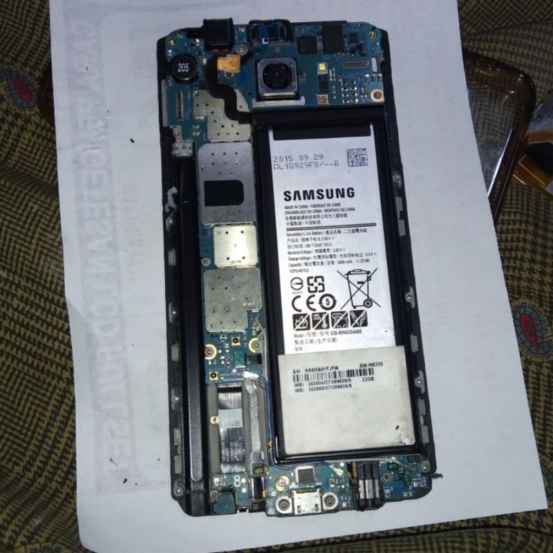 mesin samsung note 5 normal