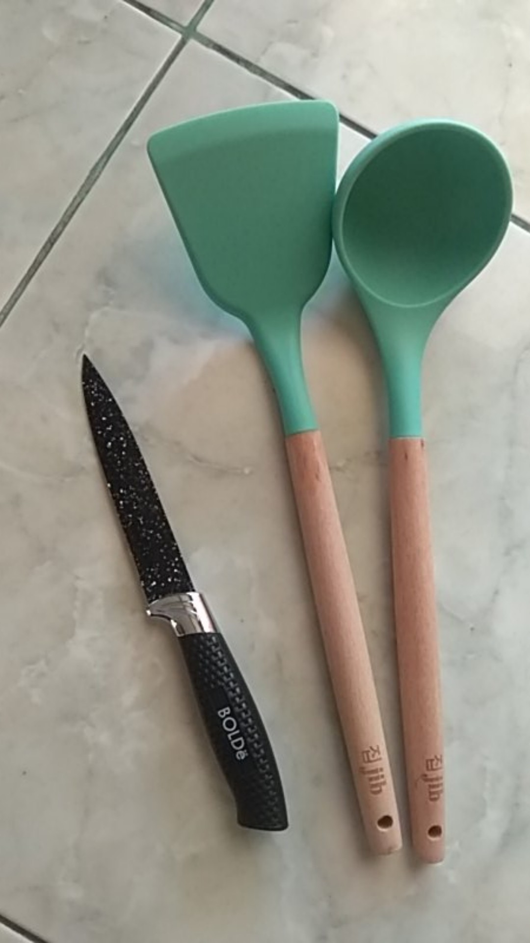 Spatula Silicon-alat Masak Silicon-soup Ladle-sendok Sup-sulicon Utensile