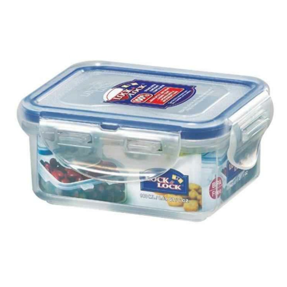 Wadah Mpasi Food Storage Original Lock n Lock Tempat Makanan Snack Bayi 350ml