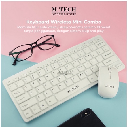 ITSTORE Keyboard Wireless Mini Slim M TECH STK 03/Keyboard Wireless Combo Mini STK-03 STK03