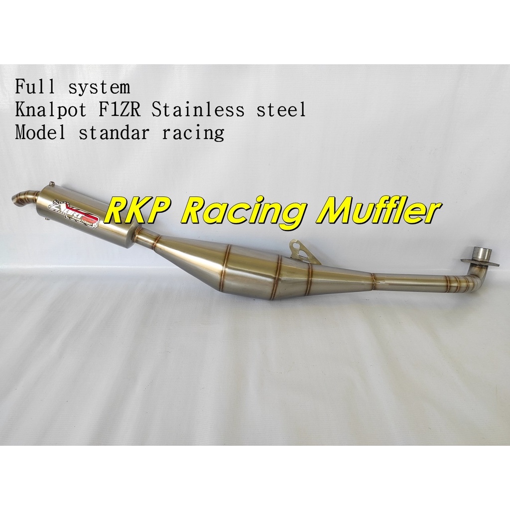 Knalpot F1ZR FIZR FIZ-R FIZ R kenalpot ABRT20 ABRT 20 standar racing stainless steel