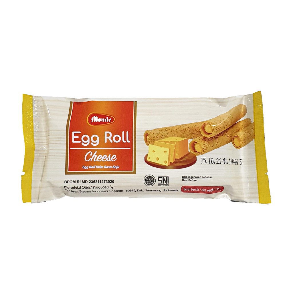 

MONDE EGG ROLL CHEESE STICK 35G