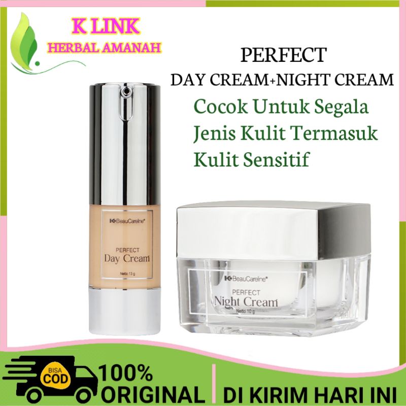 K-PERFECT BEAUCARELINE DAY CREAM NIGHT CREAM ORIGINAL K-LINK