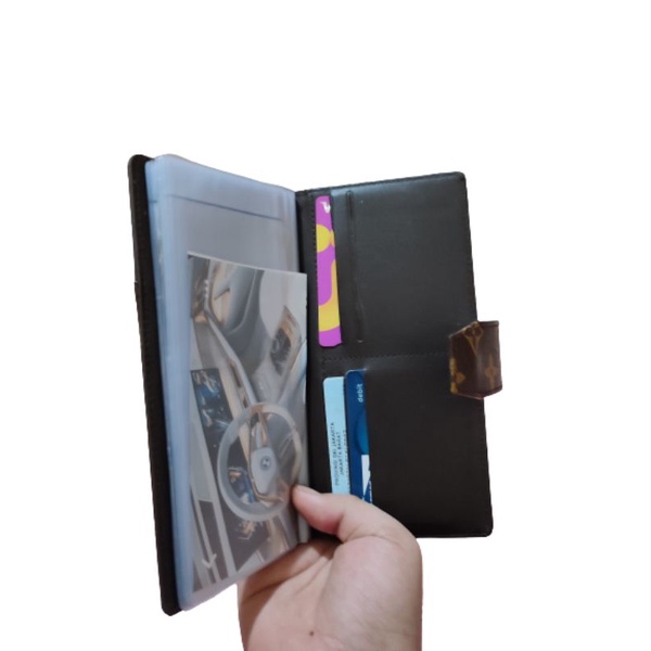 dompet pintar wallet organizer pengatur keuangan bulanan model penutup kancing