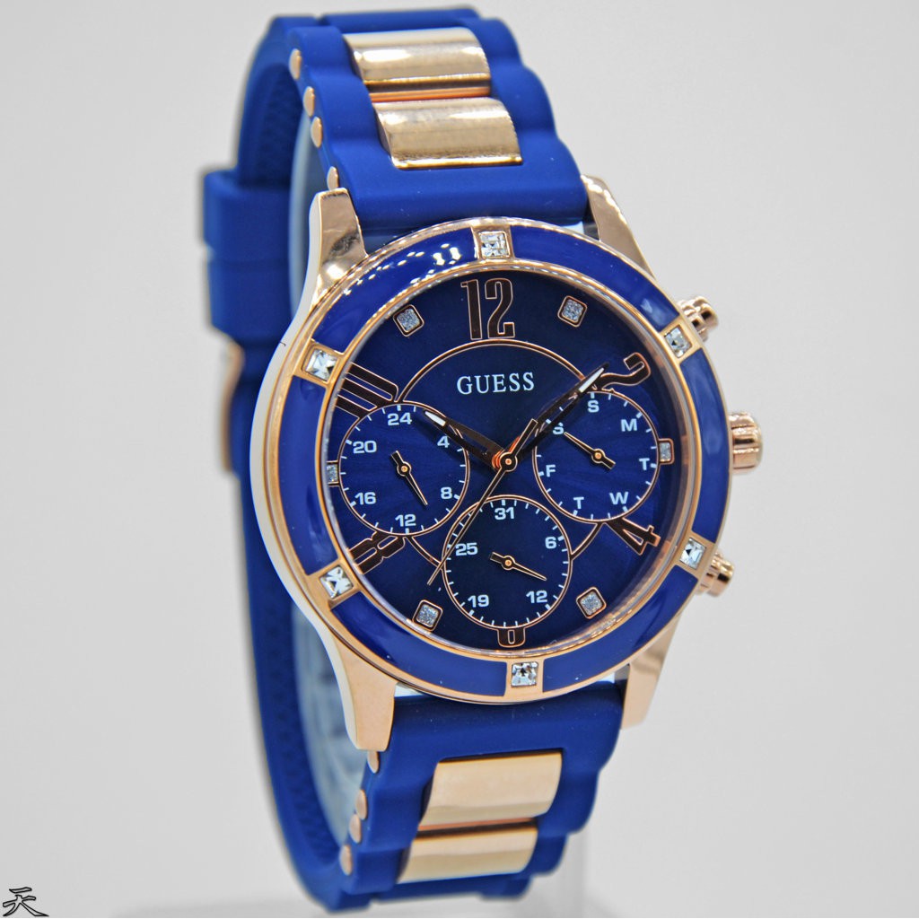 GUESS W1234L4 - Jam Tangan Wanita - Original - Biru