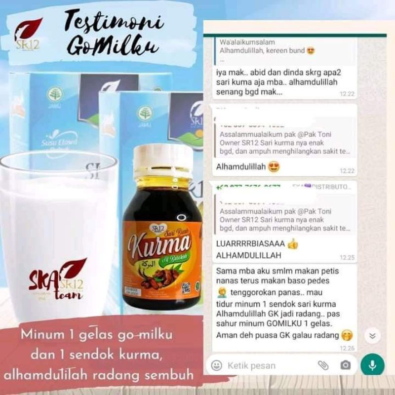

SARI KURMA GO MILKU