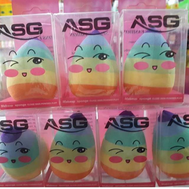 [RAINBOW] ASG SPONGE RAINBOW / SPONGE BLENDER Beauty Blender RAINBOW