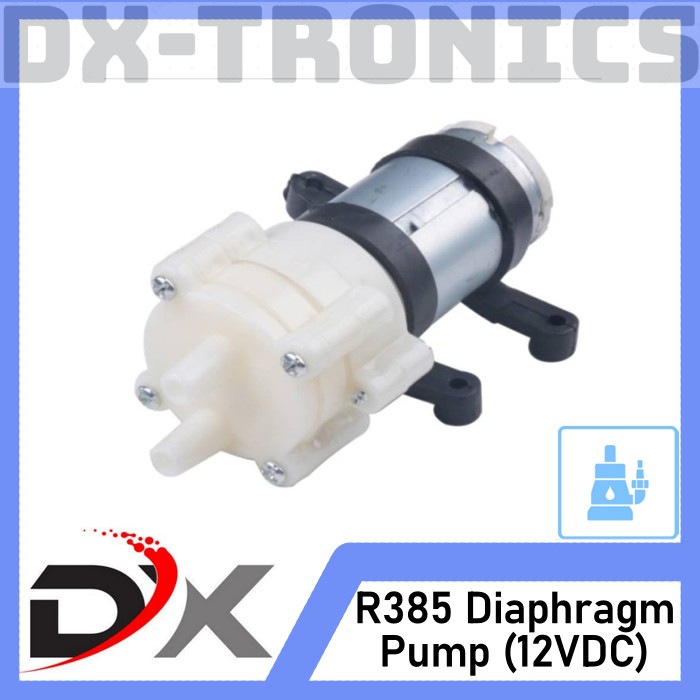 R385 DC Diaphragm Pump Pompa Air R385 DC 12V Diaphragma