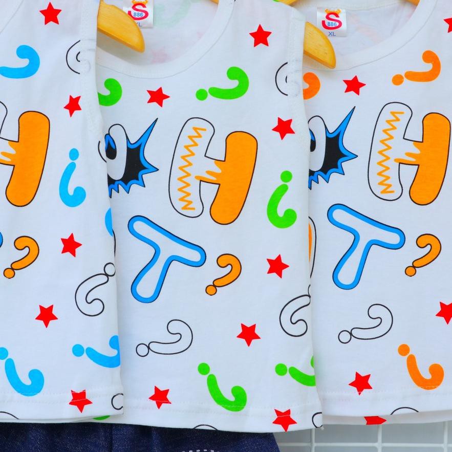 ➣ S886 Motif WHAT Nuna Store Setelan Baju Celana Bayi Anak Laki-laki Usia 3-18 bulan ✥