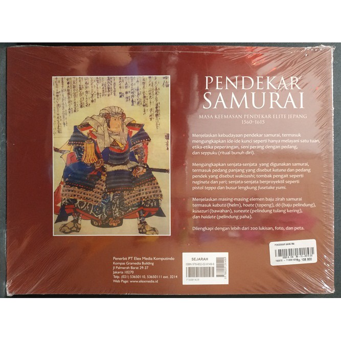 Buku Sejarah Pendekar Samurai Masa Keemasan Pendekar Elit Jepang 1560 1615 Shopee Indonesia