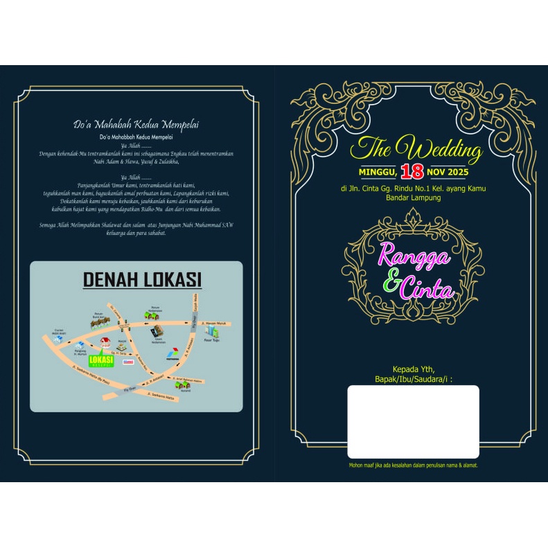 Paket Template Desain Undangan Pernikahan New Desain Kekinian CDR Usaha Percetakan Multimedia Termurah Terlaris NP7