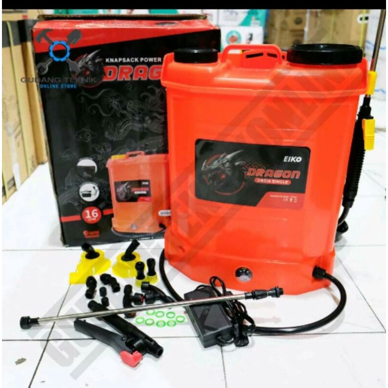 Sprayer Hama Elektrik Dragon 16L - Alat Semprot Hama Elektrik Dragon Sprayer  murah dan berkualitas