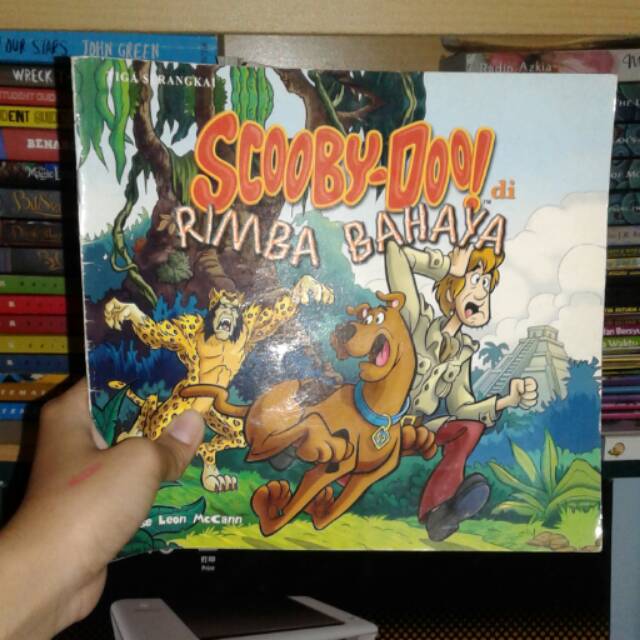 Buku cerita anak Scooby Doo bergambar/ilustrasi full colour berwarna