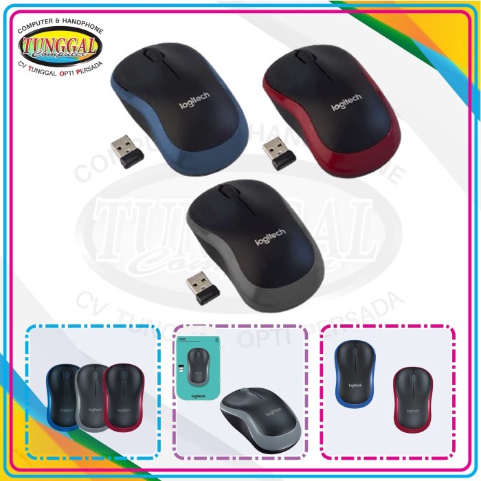 LOGITECH M185 Wireless Mouse / Mouse Wireless LOGITECH M185 ORIGINAL