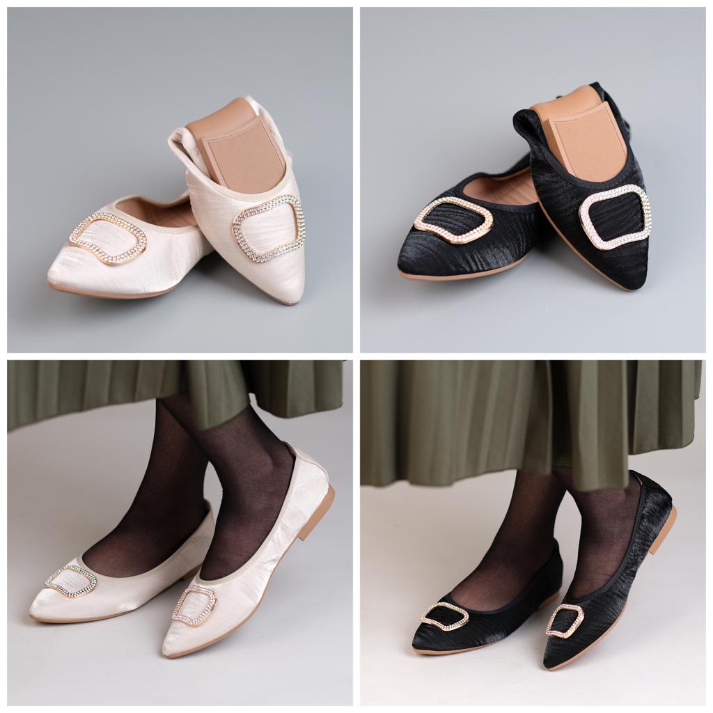 SEPATU WANITA BEATA BALLET FLAT SHOES  D08