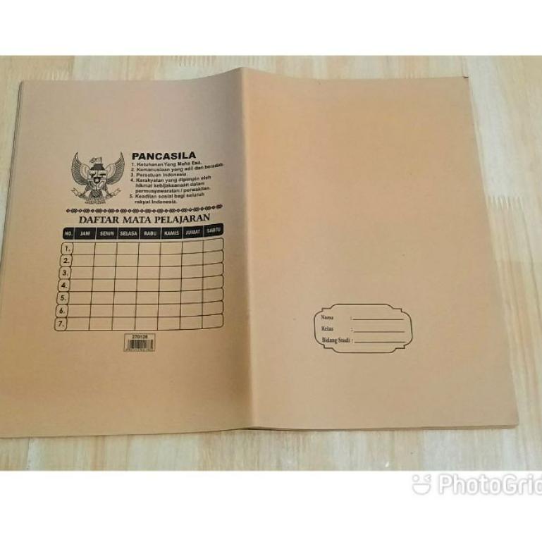 

(W8U8) Sampul buku coklat isi 20 dan 30 biji. //Readi@banyak