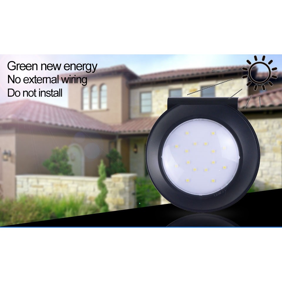 59 HBT-1605 - 260 Lumens Radar Sensor Wall Light 16 LED Solar Lamp Light