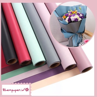 Jual (5LEMBAR) Flower Wrapping Bicolor 2 Side 5 Lembar / Kertas Buket ...