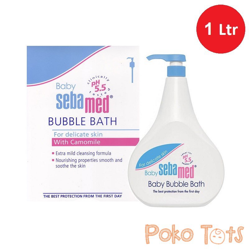 Sebamed Baby Bubble Bath 1000ml Sabun Mandi Bayi 1 Ltr WHS