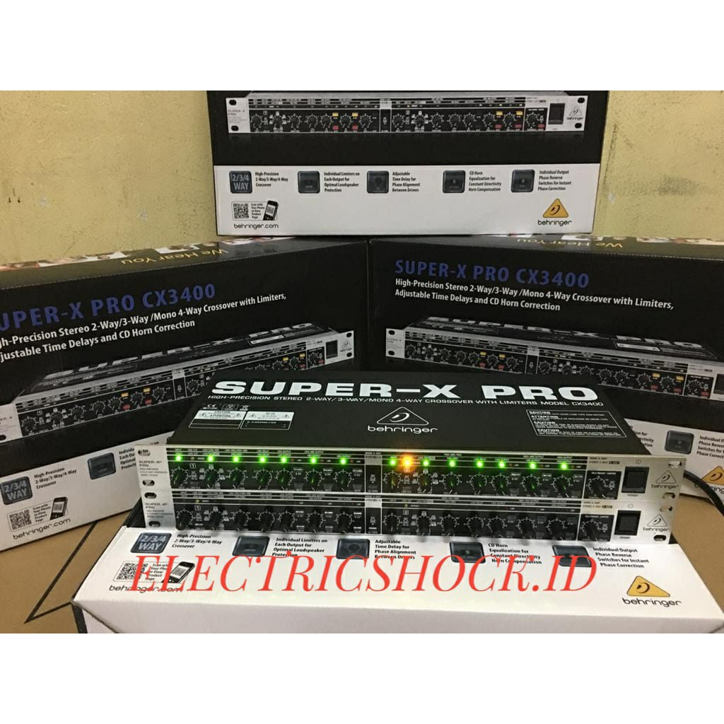 CROSSOVER BEHRINGER CX 3400/ CX-3400/ CX3400 GRADE A