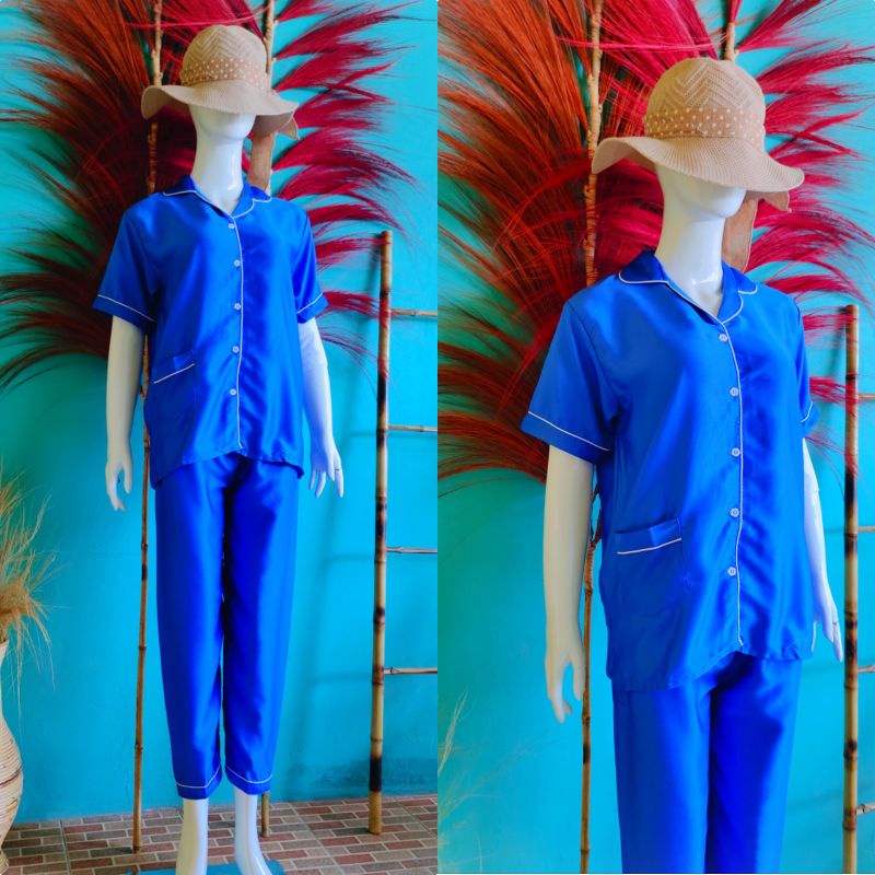Piyama satin baju tidur wanita dewasa