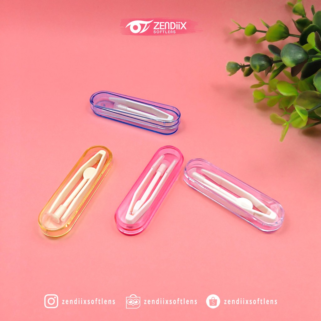 Pinset Softlens Alat Pasang