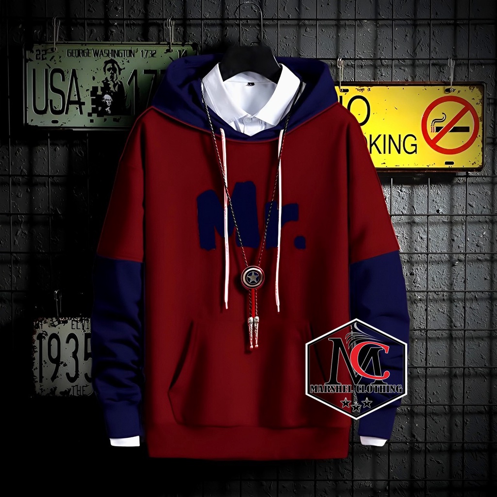 RCL - SWETER HOODE MR / JAKET HOODE MR MURAH / MR HOODIE JAKET SWEATER PRIA WANITA BAHAN FLEECE TEBAL