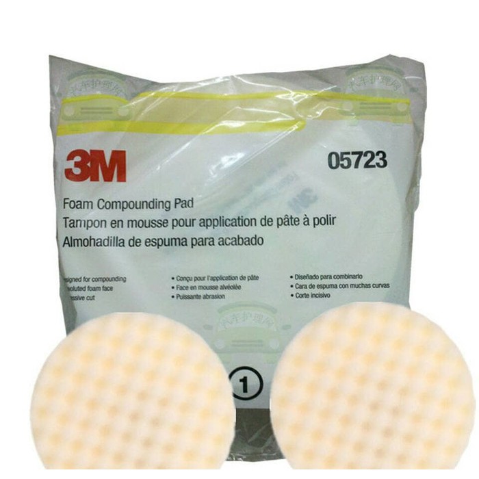 

Busa Poles 3M Original putih 05723 Foam Compounding pad mobil 3M