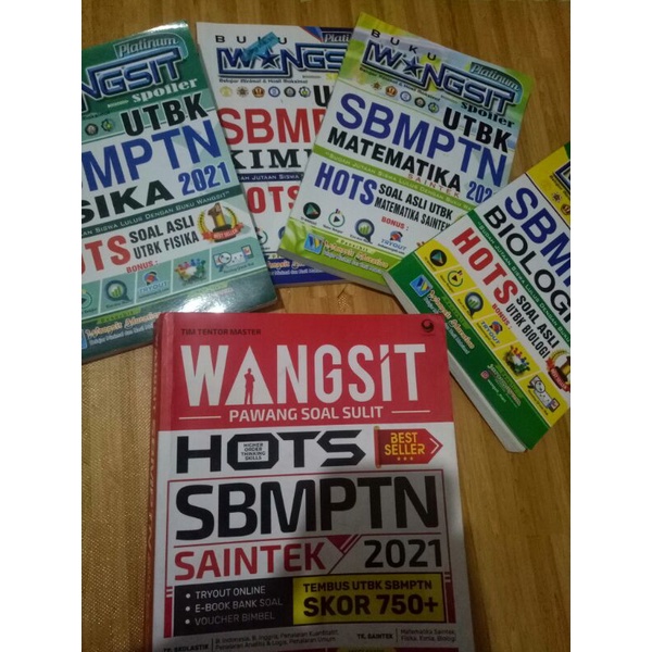 preloved buku wangsit saintek sbmptn 2021