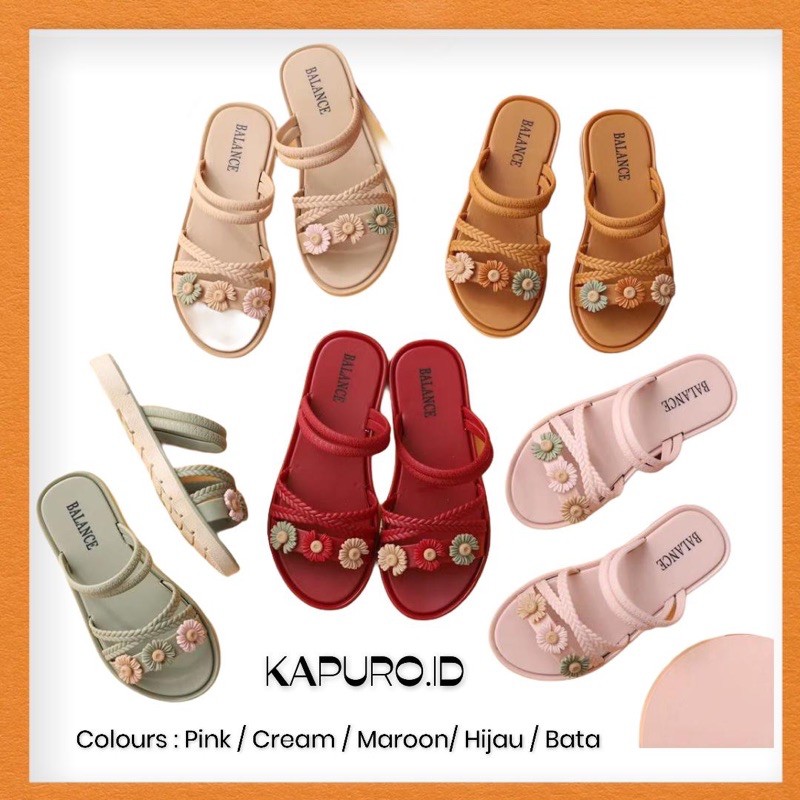 Sandal Jelly Anak Sandal Karet Bunga Anak Perempuan Wakatobi Kids Blc 1205 X50 Shopee Indonesia