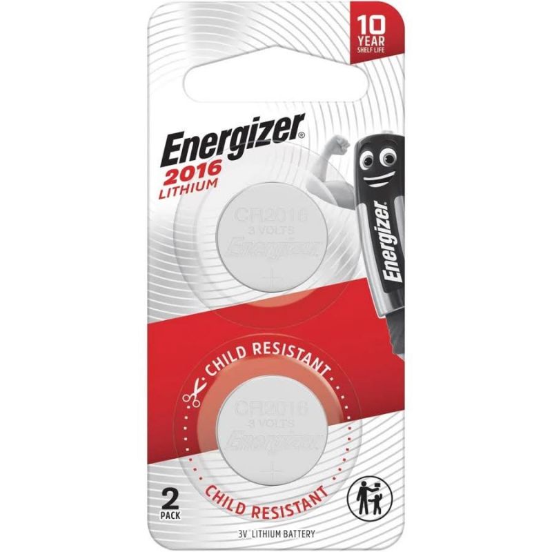 batre CR2016 Energizer Lithium Original 2 PCS