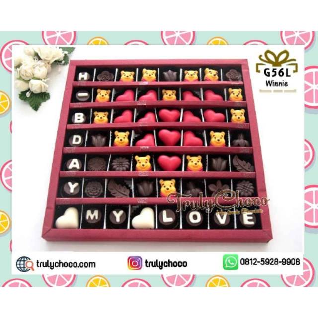 

Coklat trulychoco karakter ulang tahun