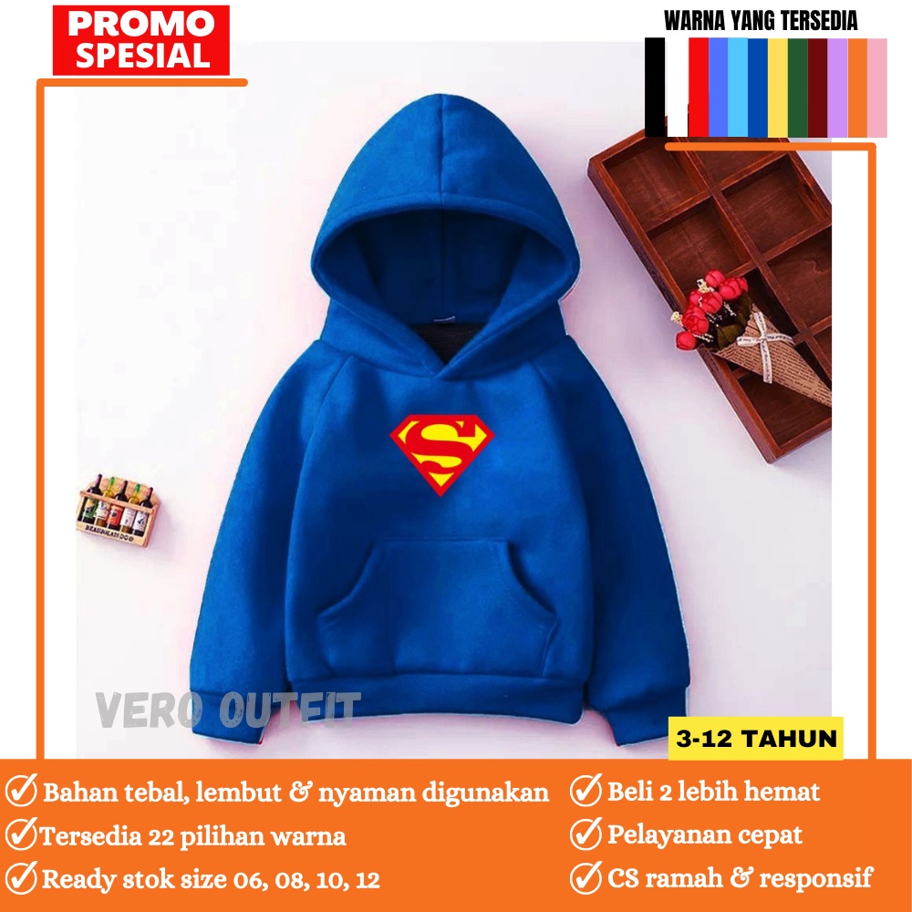 Jaket Hoodie Anak Laki Laki Perempuan Cowok Cewek Kecil Karakter Spiderman Warna Hijau Botol Army Ku